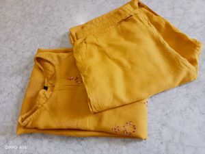 Yellow Kurta Set