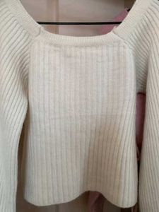White Knit Sweater