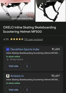 Oxelo Pink Helmet+ FREE GOODIES🥳🎁