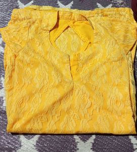 Yellow Kurti