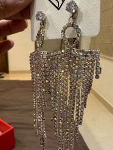 Silver Party Earrings