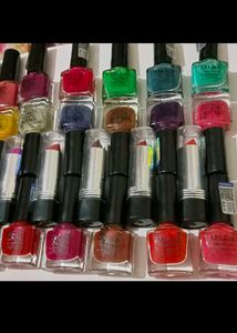 Lipsticks and Nail Polish Bundle