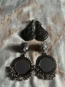 Sliver Elegant Earrings In Combo