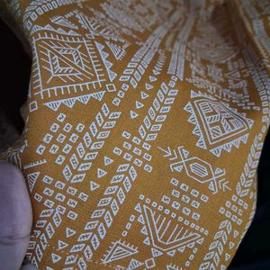 Patterned Bandhgala Style Shirt