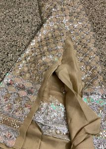 Embellished Net Fabric Salwar Material