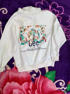 Lee brand rare vintage White Hoodie