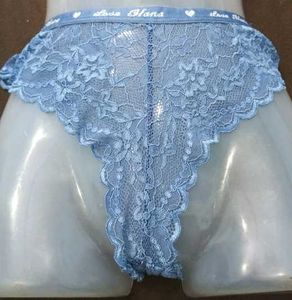 Blue Lace Thong 💚
