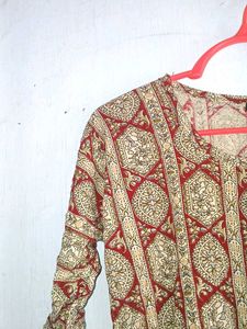 Vintage Print Dress