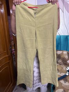 Zara Yellow Flare Pants