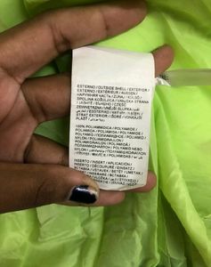 Ovs Blue Sleeveless Puffer Jacket