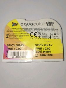 Spicy Gray Contact Lenses