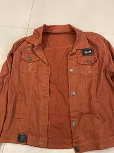 Stylish Brown Denim Jacket