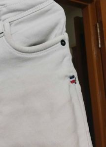 White Slim Fit Jeans