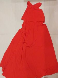A Red Dress By The Brand AND