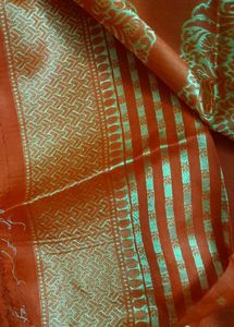 Red &amp; Gold Kanjivaram Jacquard Benarasi Silk Saree