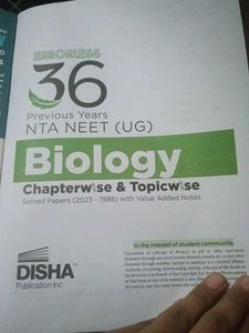 36 Previous Paper Neet Exam