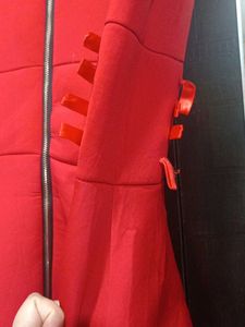 Red Sleeveless Dress