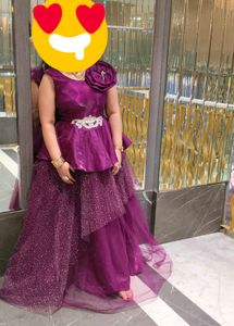 Full Flare Partywear Gown