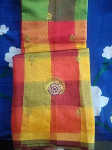 NEW SAREE With STITCHED Blouse