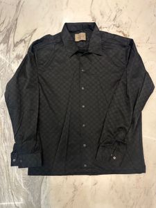 Gucci Patterned Button Down Shirt