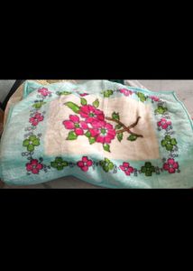 Baby Winter Skin Friendly Floral Pattern Blanket