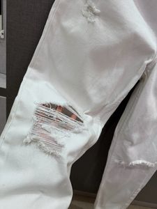 White Torn Jeans