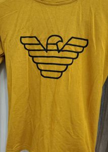 Yellow Armani Long Sleeve Shirt