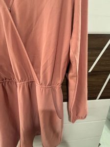Peach Romper - Stylish &amp; Comfy
