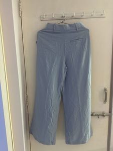 Zara Blue Wide Leg Pants