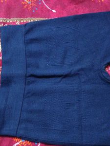 Embellished Denim Leggings