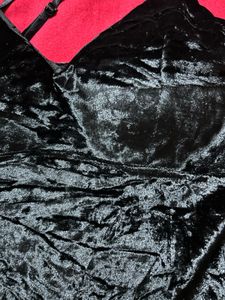 Black Velvet Cami Top