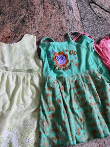 Combo Of Four Frocks