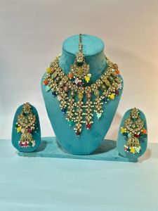 Multi Color Jewellery Set