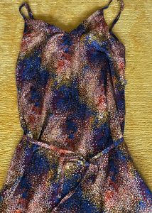 Colorful Print Summer Dress