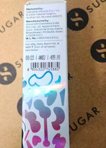 SUGAR Play Vibe Check Liquid Matte Lipstick