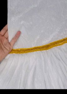 😍Ethnic Yellow &amp; White Dress😍