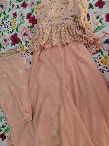 My all time favorites peach 3 pieces suit