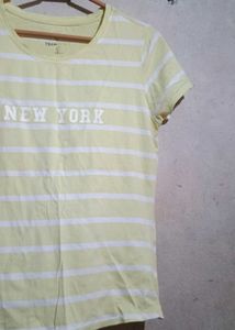 Lime Yellow Colour Tshirt