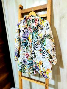 Designer Printed Shirt Size-42