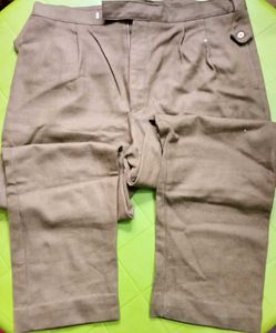 Premium Wool Brown Pants
