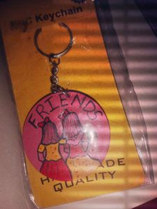 New Customised Friendship Keyring.....