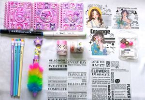 cute and aesthetic journal Give Piece Set