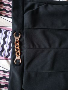 Flared Black Trouser