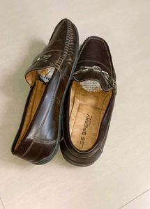 Brown Leather Loafers