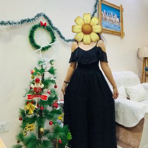 Elegant Black off shoulder Jumpsuit