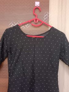 Black Polka Dot Dress