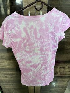 Pink Tie-Dye Tee