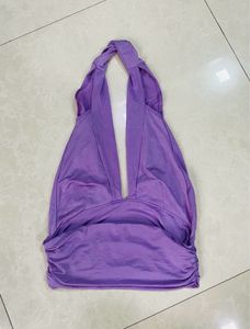 H&amp;M Lavender  HalterNeck Top