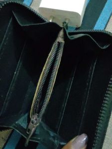 Geometric Black Wallet