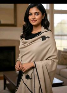 Kashmiri Shawl Ivory